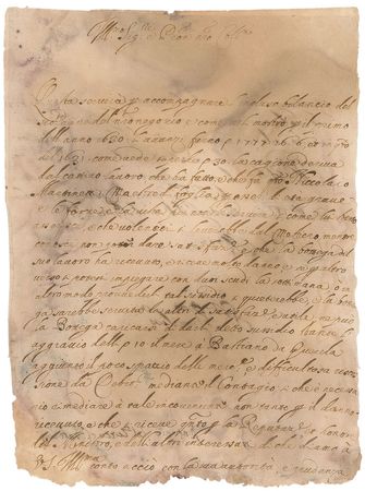 Lot #167 Galileo Galilei: Antonio del Turco Signed Letter - Image 2