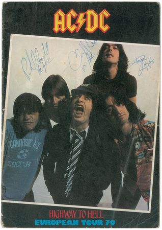 Lot #775 AC/DC: Scott?s final tour with AC/DC - Image 1