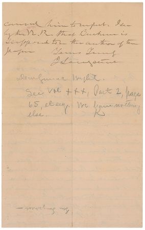 Lot #370 James Longstreet Handwritten Letter Signed - Image 2