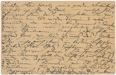 Lot #765 Clara Schumann Handwritten Letter Signed - Image 1