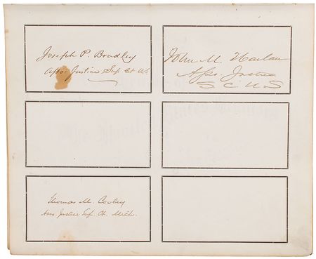 Lot #13 Rutherford B. Hayes Autograph Book - Image 4
