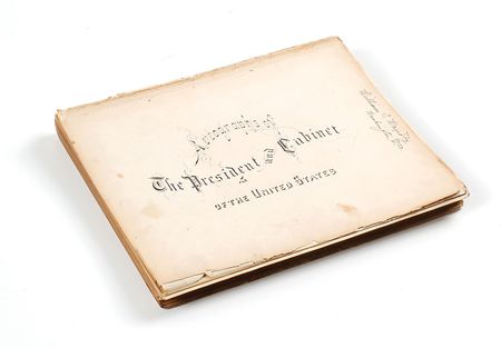 Lot #13 Rutherford B. Hayes Autograph Book - Image 5