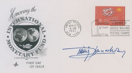 Lot #938 Grace Kelly and Prince Rainier First Day Covers - Image 2