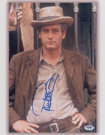 Lot #950 Paul Newman Signed Photograph - Image 1