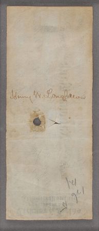 Lot #722 Henry Wadsworth Longfellow - Image 1