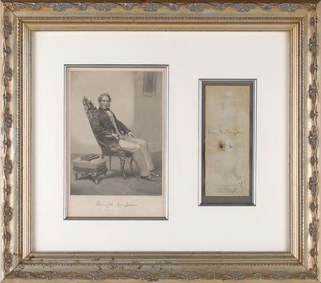 Lot #722 Henry Wadsworth Longfellow - Image 2