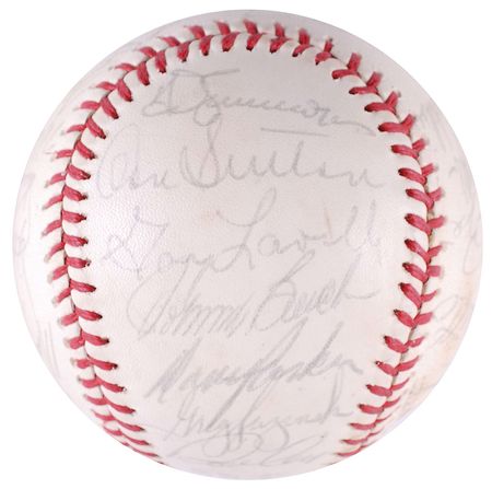 Lot #990 Baseball: National League All-Stars Baseball - Image 2