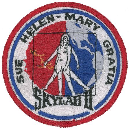 Lot #531 Skylab Wives Patch and Decal - Image 1