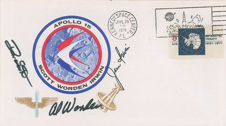 Lot #444 Apollo 15 Commemorative Covers - Image 1