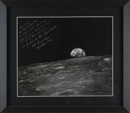 Lot #422 Frank Borman Signed Photograph - Image 2