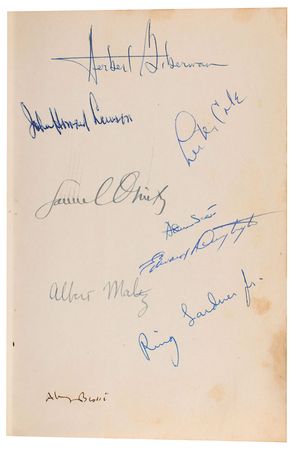 Lot #875 The Hollywood Ten Book - Image 1