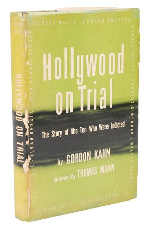 Lot #875 The Hollywood Ten Book - Image 2