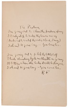 Lot #650 Robert Frost: 