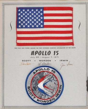 Lot #441 Apollo 15: ?I had the pleasure of carrying your flag to the moon and back? - Image 2