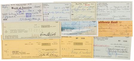 Lot #890 Actors Checks - Image 2