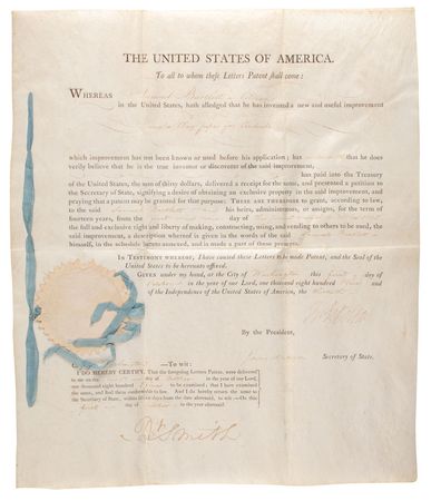 Lot #4 Thomas Jefferson and James Madison: