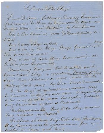 Lot #648 Alexandre Dumas, pere Signed Manuscript - Image 1