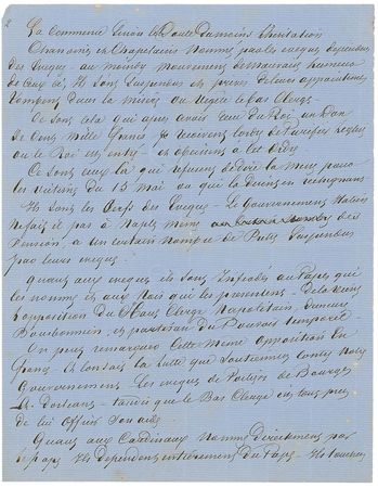 Lot #648 Alexandre Dumas, pere Signed Manuscript - Image 2