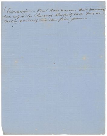 Lot #648 Alexandre Dumas, pere Signed Manuscript - Image 5