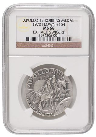Lot #467 Apollo 13: Exceedingly desirable Robbins from the last-minute Command Module Pilot - Image 1