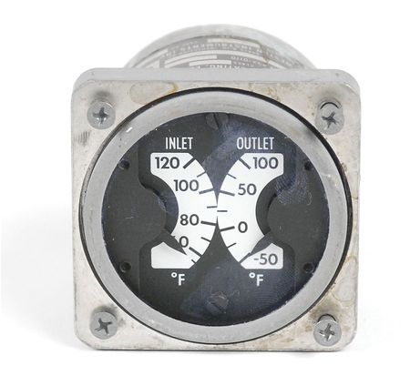 Lot #83 Apollo CM Block II ECS Radiator Gauge - Image 1