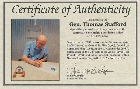 Lot #147 Tom Stafford?s Apollo 10 Flown Robbins Medal - Image 4