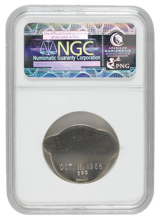 Lot #108 Jack Swigert?s Apollo 7 Flown Robbins Medal - Image 2