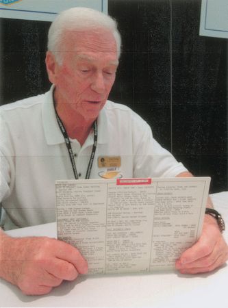 Lot #290 Gene Cernan?s Apollo 17 Flown Contingency EVT Cue Card - Image 5