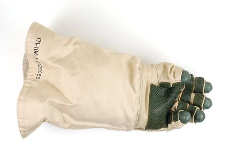Lot #15 Aleksandr Serebrov?s Orlan Space Suit Gloves - Image 3