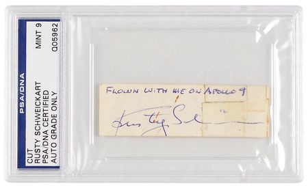 Lot #126 Rusty Schweickart?s Apollo 9 Flown Four-leaf Clover - Image 2