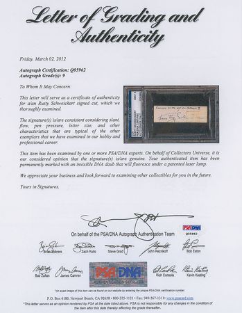 Lot #126 Rusty Schweickart?s Apollo 9 Flown Four-leaf Clover - Image 4