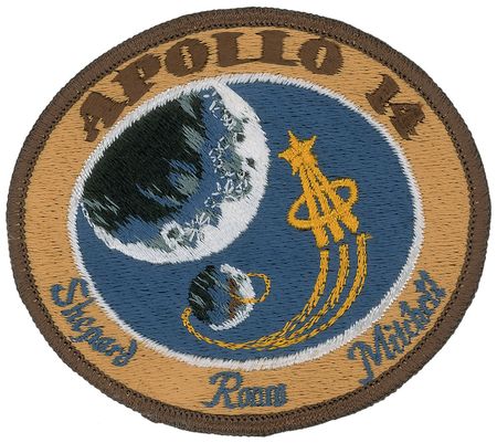 Lot #241 Edgar Mitchell’s Apollo 14 Flown Patch - Image 1