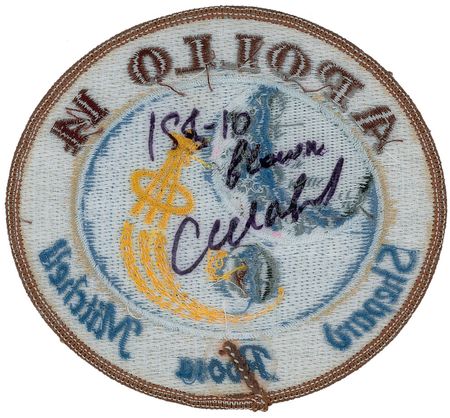 Lot #345 ISS Flown Apollo 14 Patch - Image 2