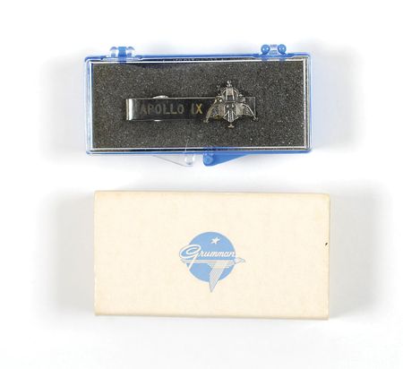 Lot #133 Jim McDivitt?s Apollo 9 Flown Grumman Tie Clip - Image 3