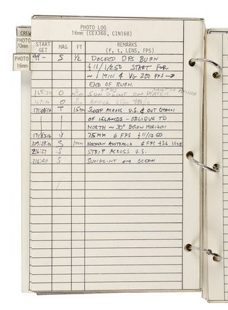 Lot #129 Jim McDivitt?s Apollo 9 Flown Crew Log Book - Image 8