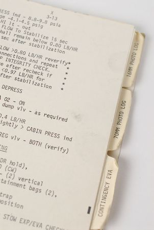Lot #288 Gene Cernan?s Apollo 17 Flown EVA/EXP Checklist - Image 18