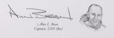 Lot #93 Bean, Cernan, and Mitchell Signed Lithograph - Image 3