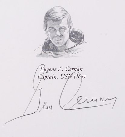 Lot #93 Bean, Cernan, and Mitchell Signed Lithograph - Image 4
