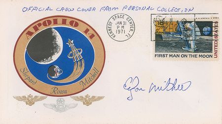 Lot #253 Edgar Mitchell and Ed Hengeveld Space Covers - Image 2