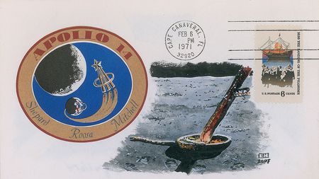 Lot #253 Edgar Mitchell and Ed Hengeveld Space Covers - Image 6