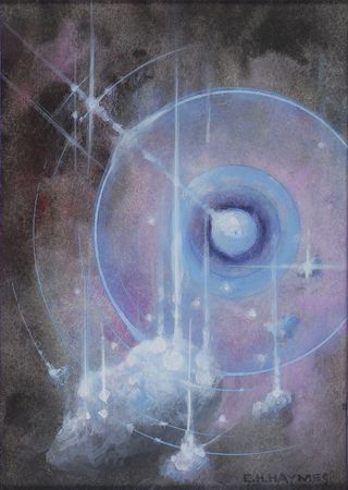 Lot #354 Charles Haymes Artwork: ?Starmap? - Image 1