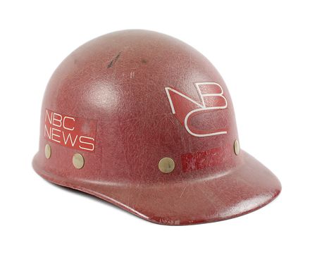 Lot #50 NBC Reporter’s Mercury-era Launch Helmet - Image 1