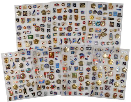 Lot #12 Russian Space Pins