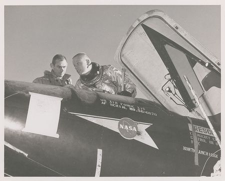 Lot #25 Neil Armstrong X-15 Signed Cover - Image 2
