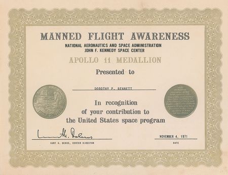 Lot #190 Apollo 11 Manned Flight Awareness Medallion - Image 3