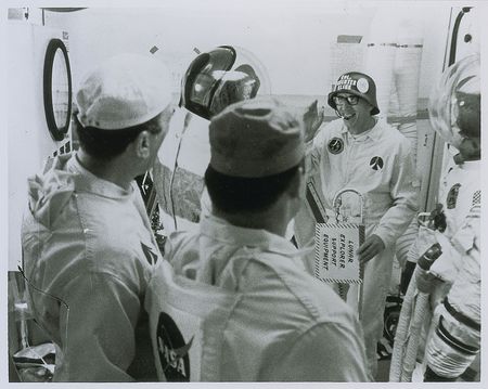 Lot #255 Guenter Wendt?s Apollo 14 Beta Emblem - Image 2