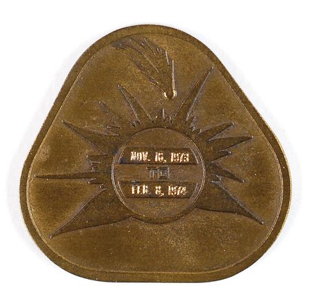 Lot #310 Ed Gibson?s Skylab 4 Bronze Medallion - Image 2