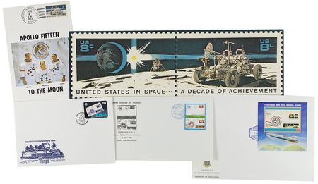 Lot #264 Apollo 15 Flown Sieger Cover - Image 7