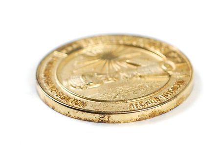 Lot #317 Wally Schirra?s Apollo-Soyuz Flown Robbins Medal  - Image 3