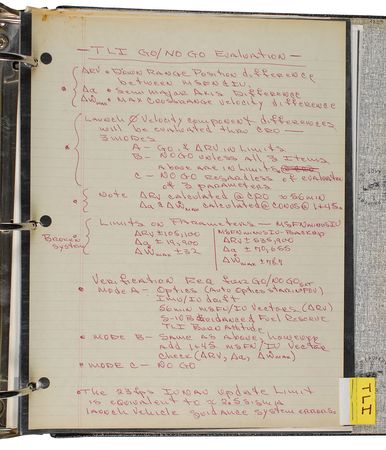 Lot #289 Gene Kranz?s Apollo 17 Launch Phase Flight Book - Image 4